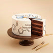 Science Garduate COngratulation Cake