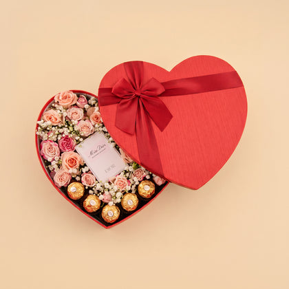 Miss Dior Blooming Perfume For Her With Roses n Chocolates