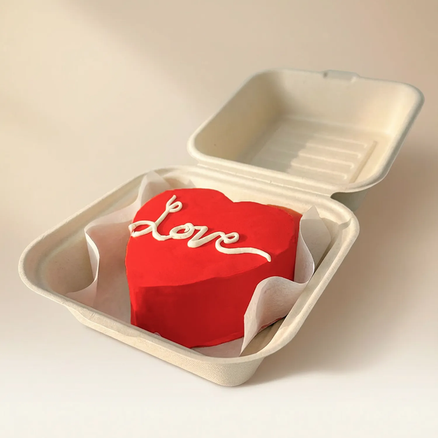 مونو كيك الحب شكل قلب