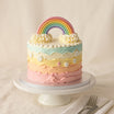 Tempting Cake Rainbow Theme