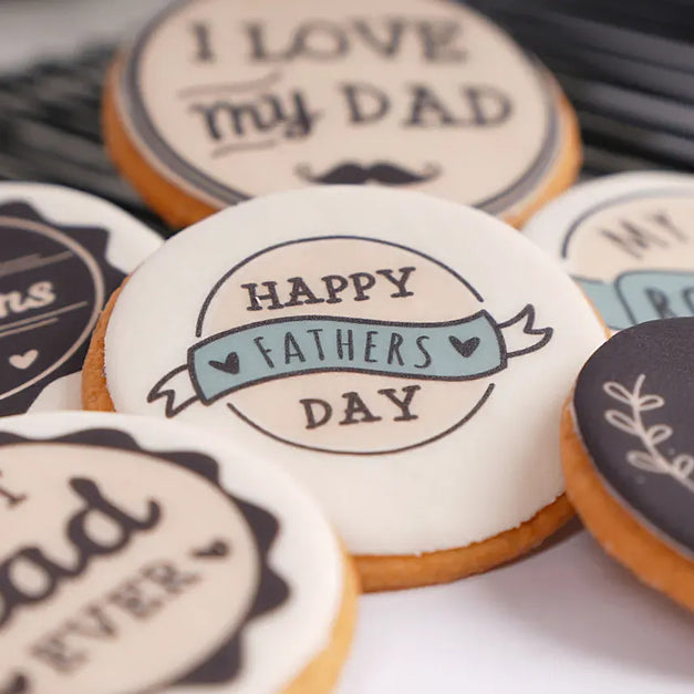 Father’s Day Messages Decorated Cookies