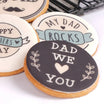 Father’s Day Messages Decorated Cookies