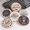 Father’s Day Messages Decorated Cookies