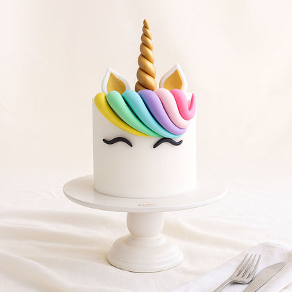 Colorful Unicorn Kids Cake