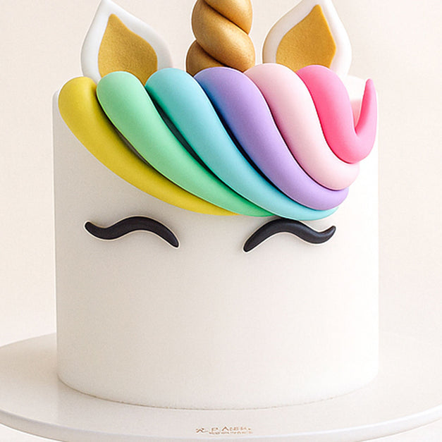Colorful Unicorn Kids Cake